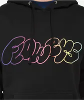 Floristry Studios Flowers Black Hoodie