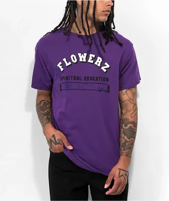 Floristry Studios Flowerz Purple T-Shirt