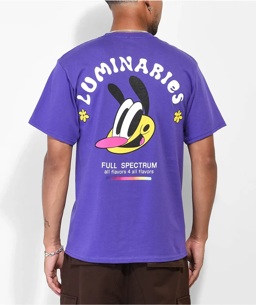 Floristry Studios Luminaries Purple T-Shirt