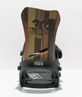 Flux DS Team Wood Snowboard Bindings 2023