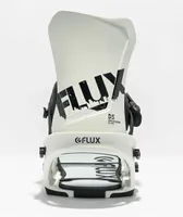 Flux DS White Snowboard Bindings 2023