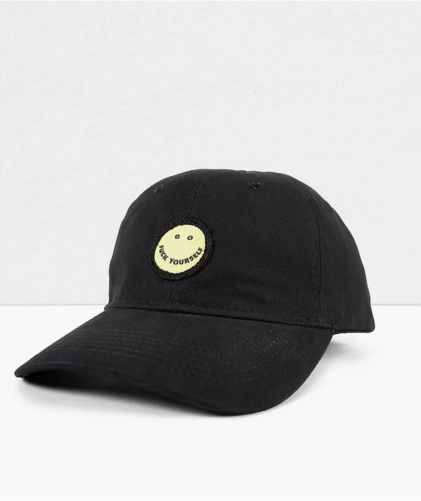 Flying Coffin GFY Black Strapback Hat