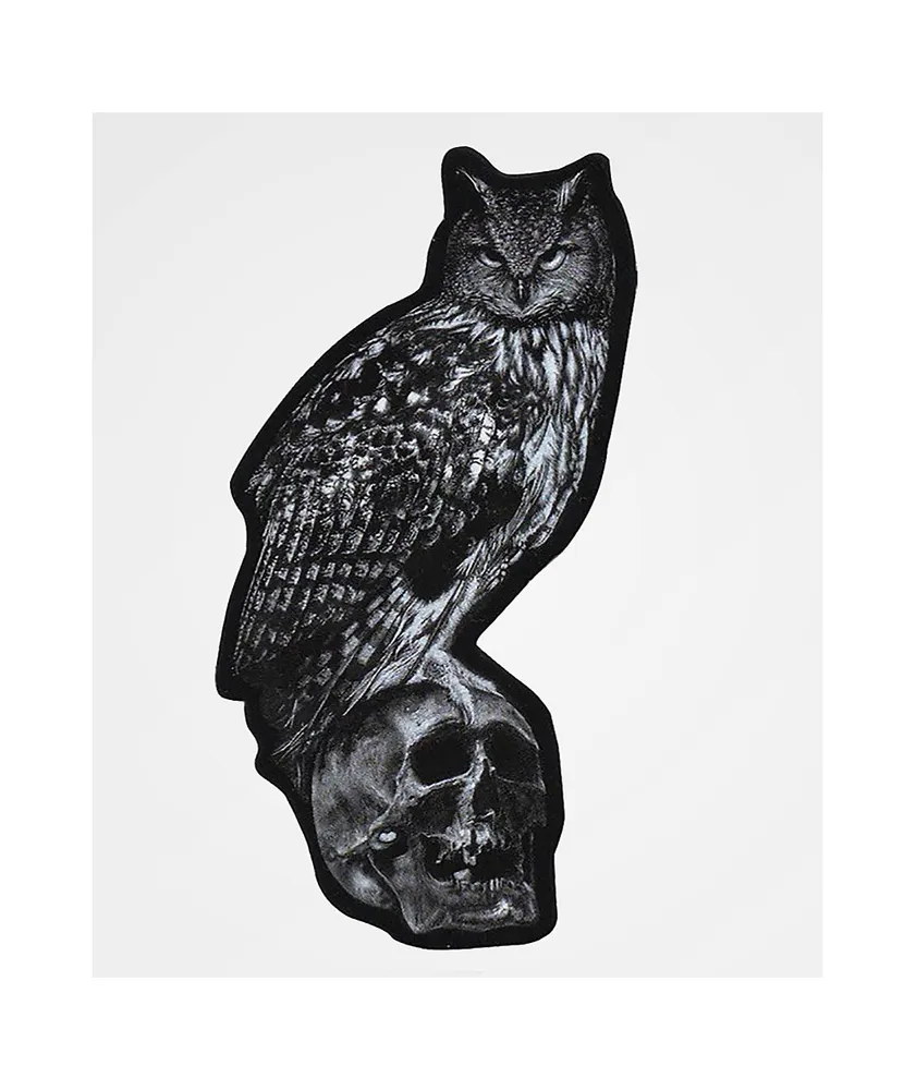 Flying Coffin Owl Sticker