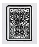 Flying Coffin Playing Cards Sticker