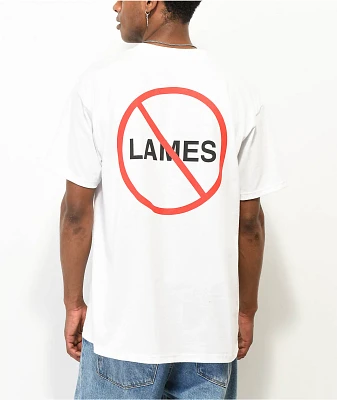 Foos Gone No Lames White T-Shirt