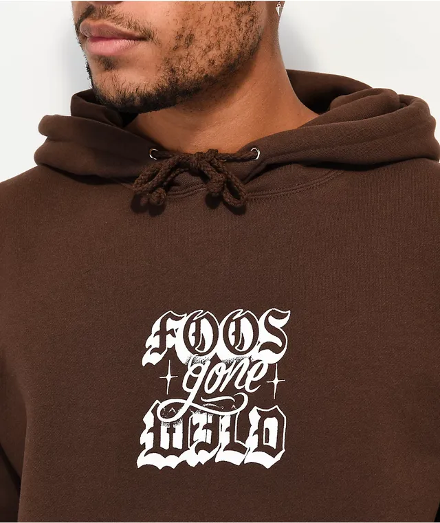 Vans Skullfly Brown Hoodie