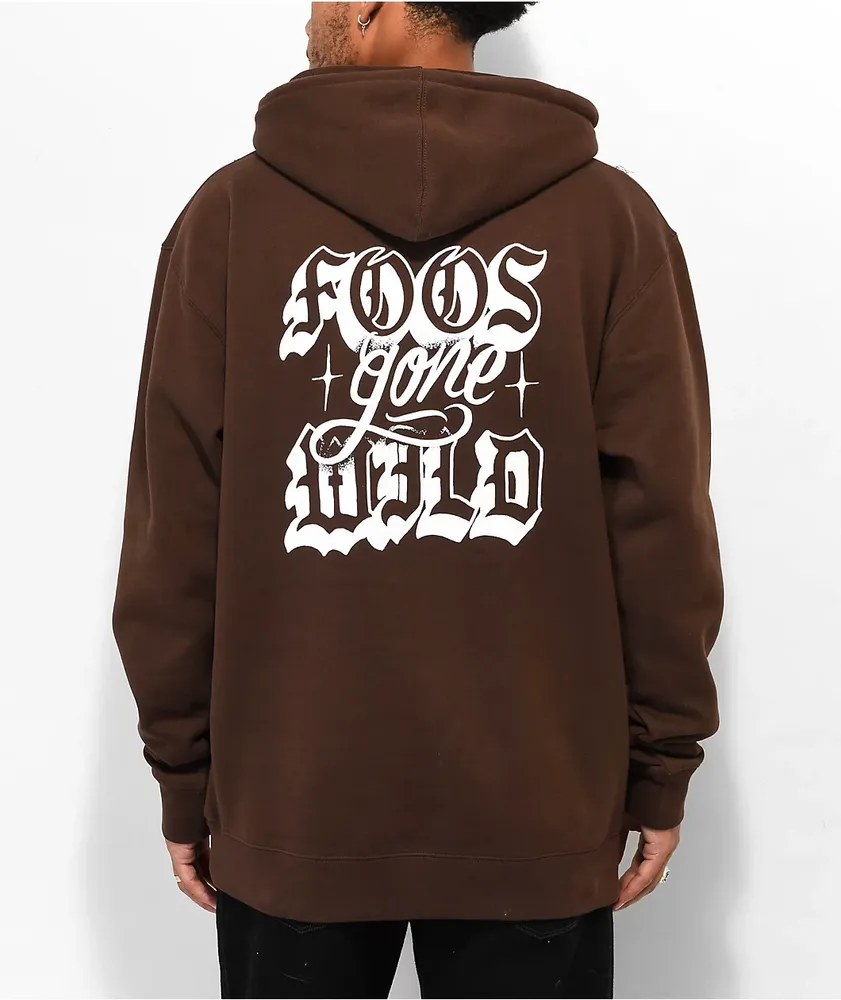 Foos Gone Wild Brown Hoodie