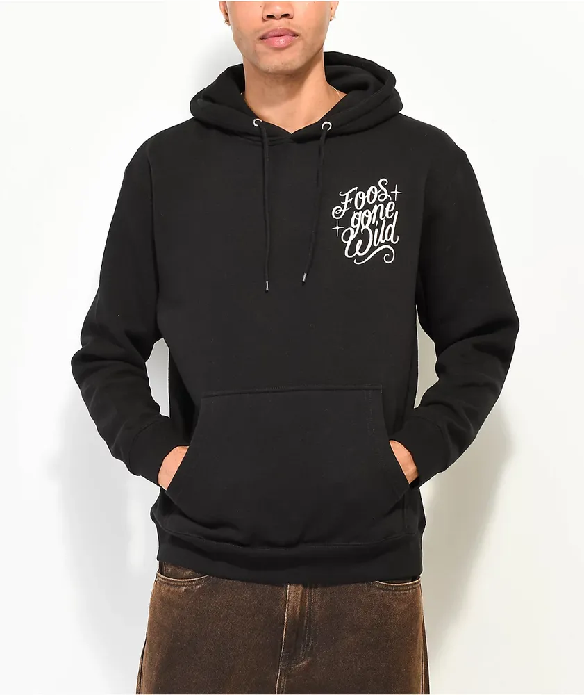 Foos Gone Wild Flash Black Hoodie