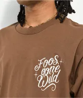 Foos Gone Wild Flash Brown T-Shirt