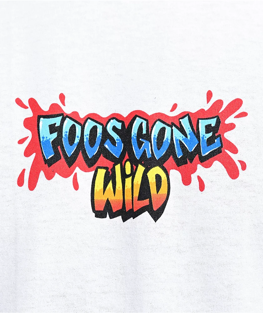 Foos Gone Wild Fooville Vacation White T-Shirt