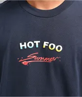 Foos Gone Wild Hot Foo Summer Navy T-Shirt