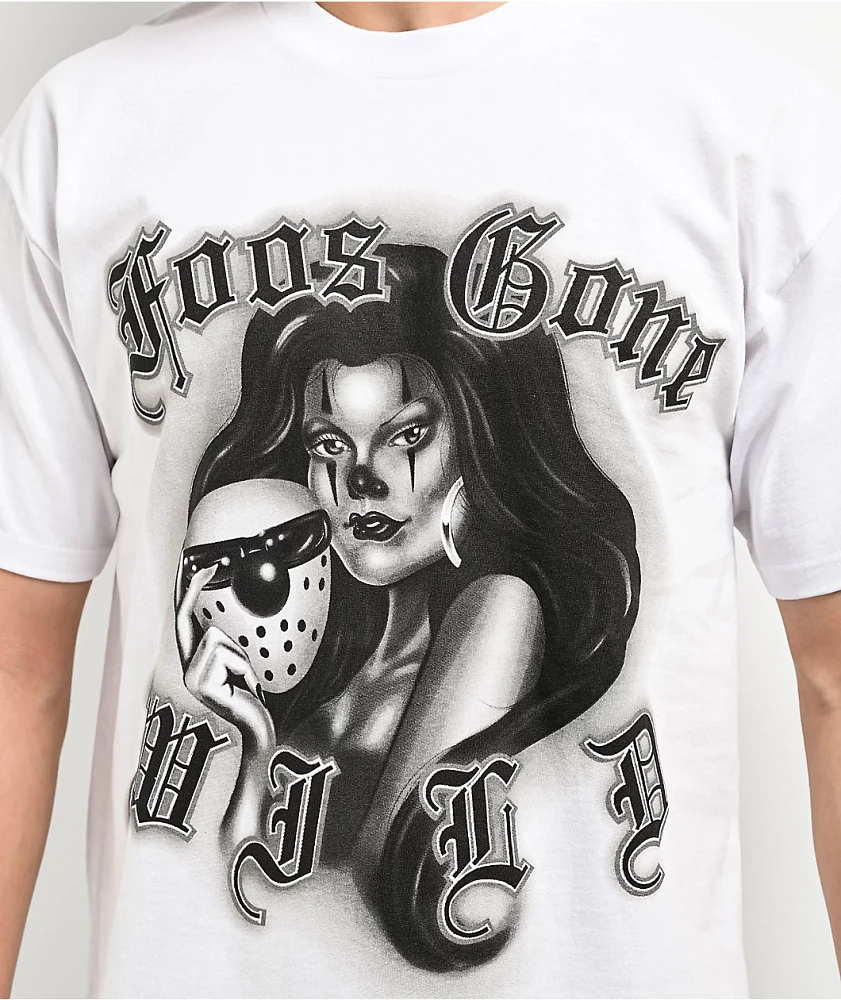 Foos Gone Wild Mr. E & Hyna White T-Shirt