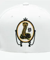 Foos Gone Wild Pisto Logo White Snapback Hat