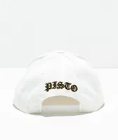 Foos Gone Wild Pisto Logo White Snapback Hat