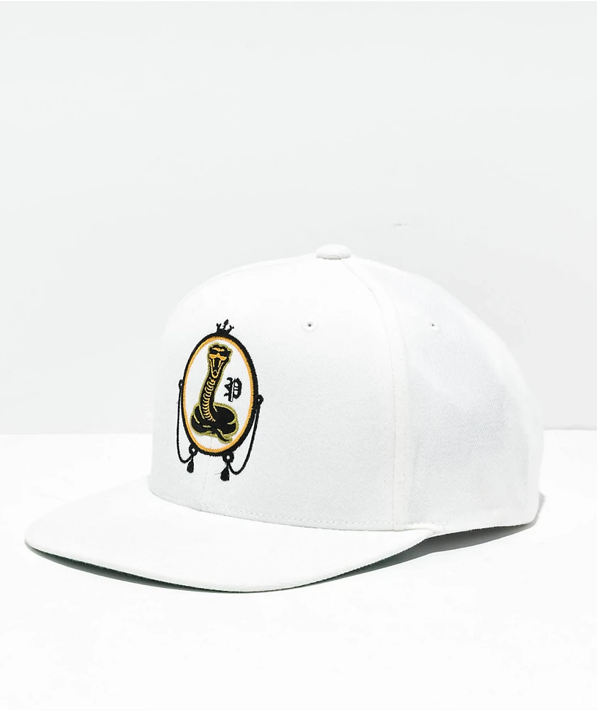 Foos Gone Wild Pisto Logo White Snapback Hat