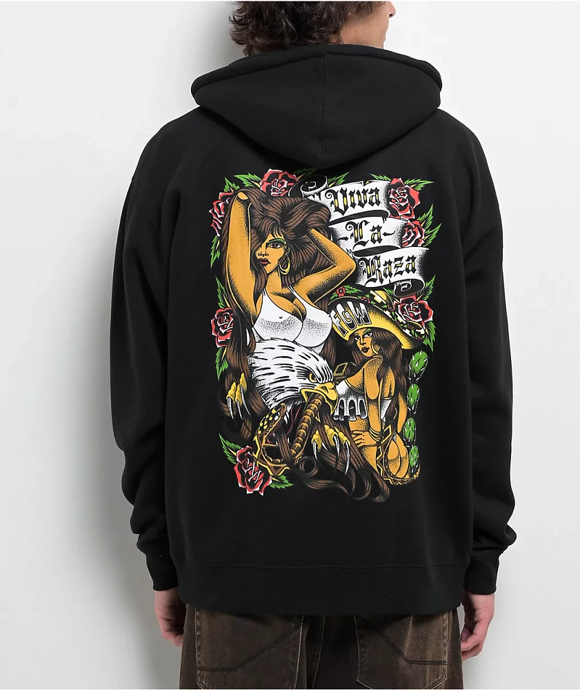 Foos Gone Wild Raza Black Zip Hoodie