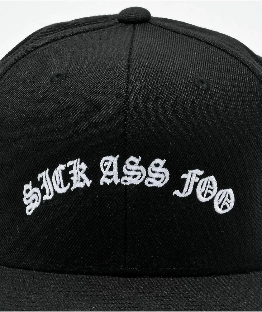 Foos Gone Wild Sick Ass Foo Black Snapback Hat