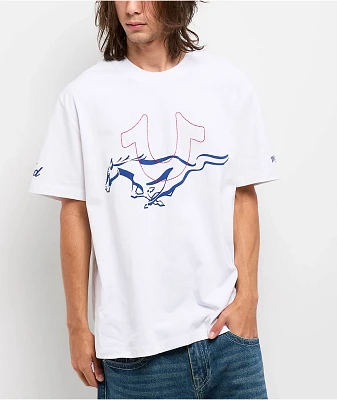 Ford x True Religion Logo White T-Shirt