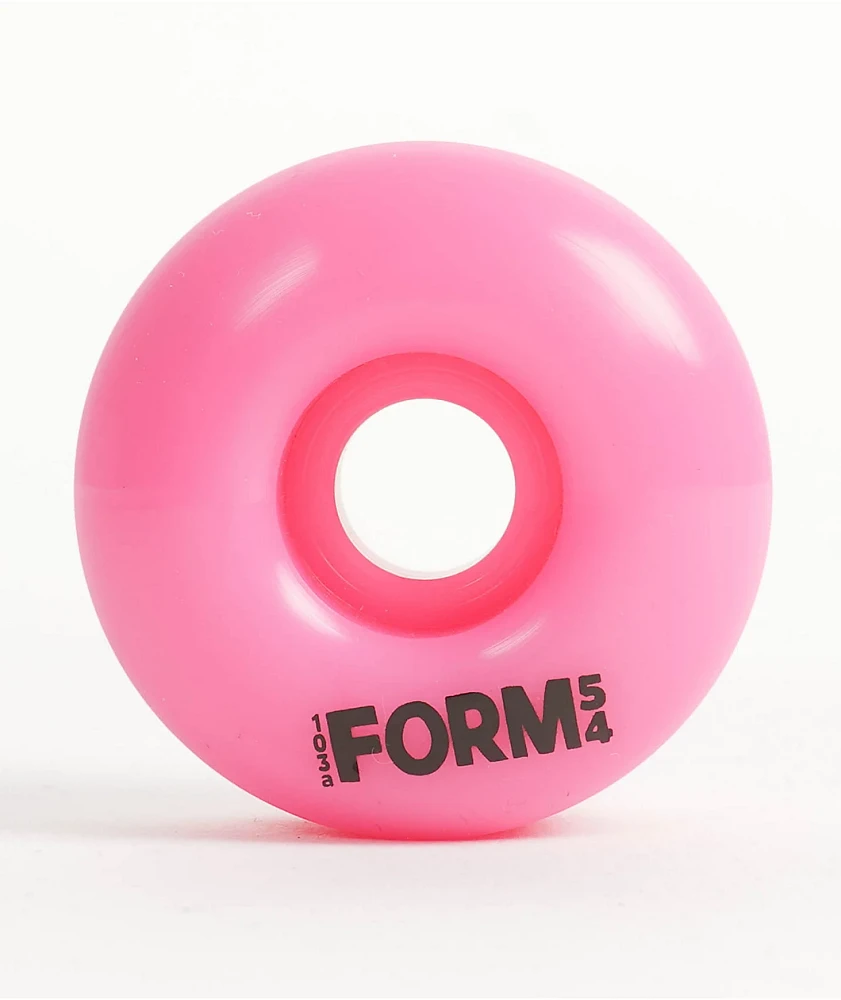 Form Neon 54mm 103a Pink Skateboard Wheels