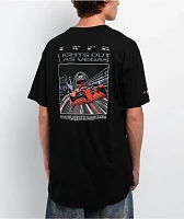 Formula 1 Las Vegas Grand Prix Lights Out Black T-Shirt