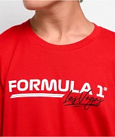 Formula 1 Las Vegas Grand Prix Lights Out Red T-Shirt