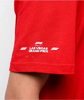 Formula 1 Las Vegas Grand Prix Lights Out Red T-Shirt