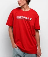 Formula 1 Las Vegas Grand Prix Lights Out Red T-Shirt