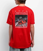 Formula 1 Las Vegas Grand Prix Lights Out Red T-Shirt