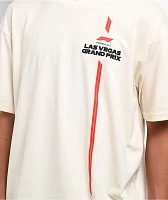 Formula 1 Las Vegas Grand Prix Three Of A Kind Natural T-Shirt
