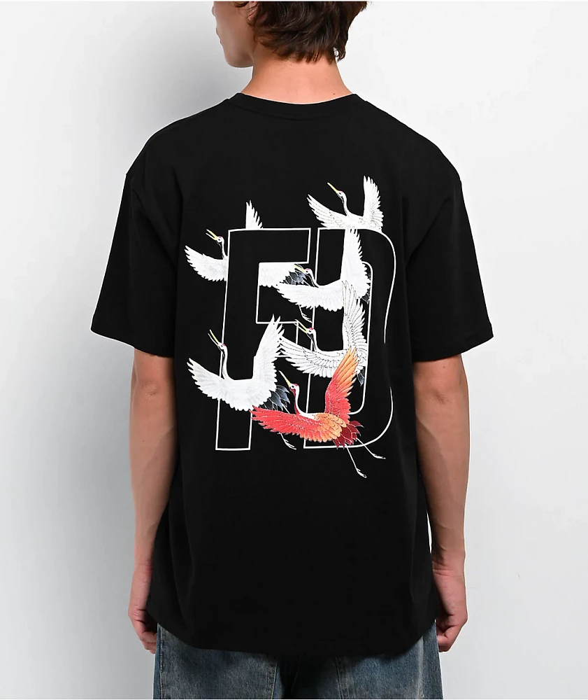 Formula DRIFT Cranes Black T-Shirt