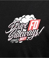 Formula DRIFT Drive Sideways Black T-Shirt