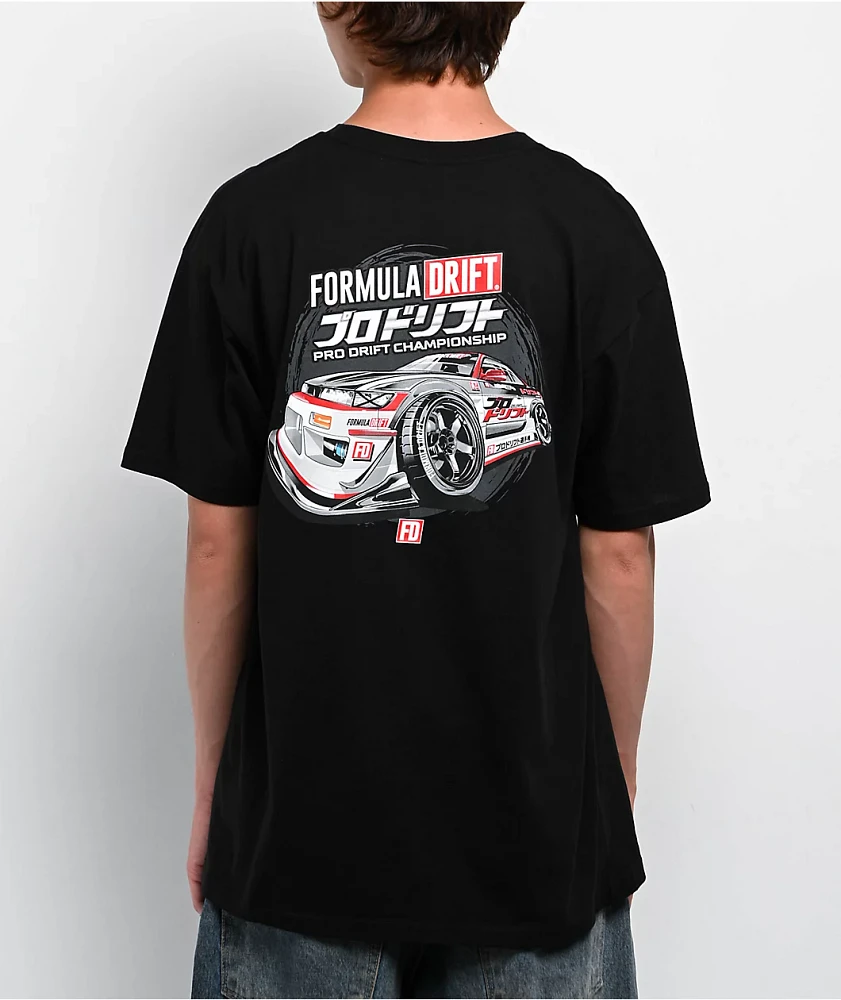 Formula DRIFT Lucky 13 Black T-Shirt