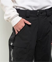 Forum 3 Layer All Mountain Black 20K Snowboard Pants