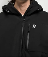 Forum Riding Black Softshell Anorak Snowboard Jacket