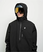 Forum Riding Black Softshell Anorak Snowboard Jacket