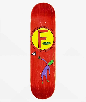 Foundation Circle F Bird 8.25" Skateboard Deck