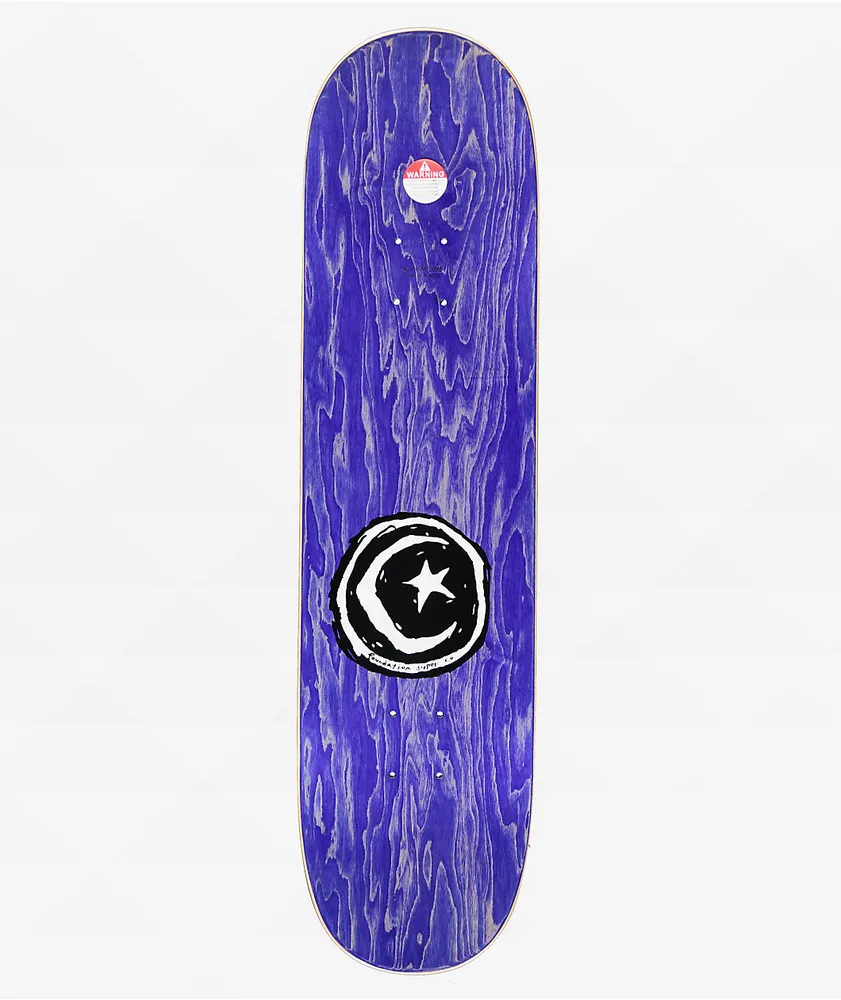 Foundation F Meltdown 8.13" Skateboard Deck