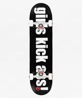 Foundation Girls Kick Ass 8.0" Skateboard Complete