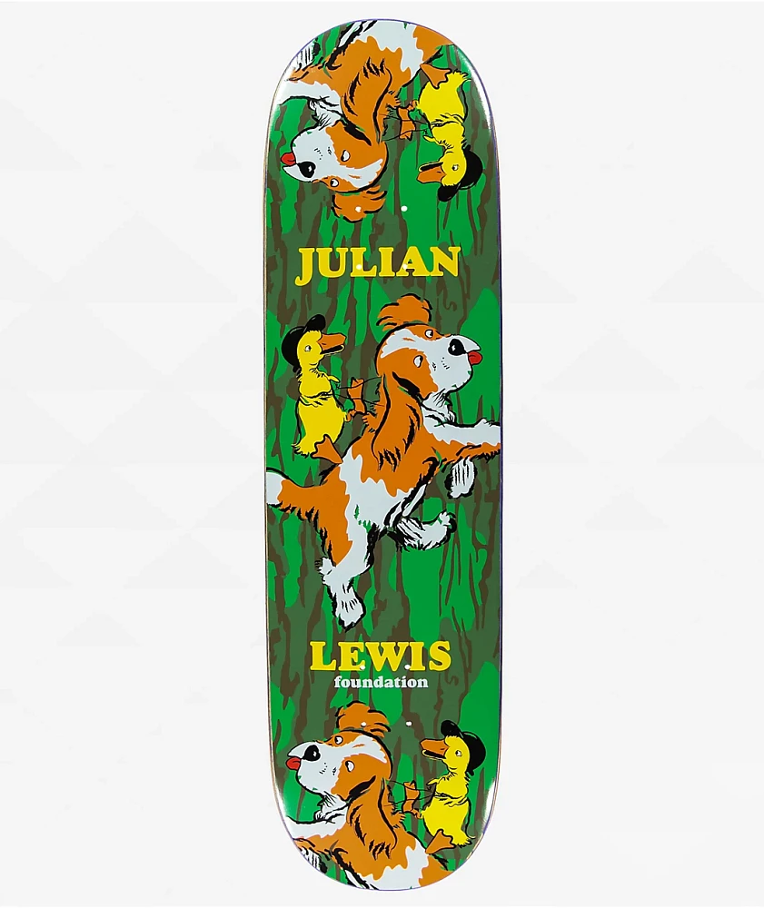 Foundation Lewis Wallpaper 8.5" Skateboard Deck