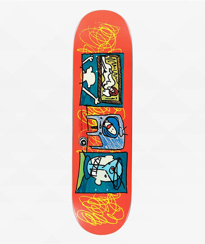 Foundation Television 8.5" Skateboard Deck