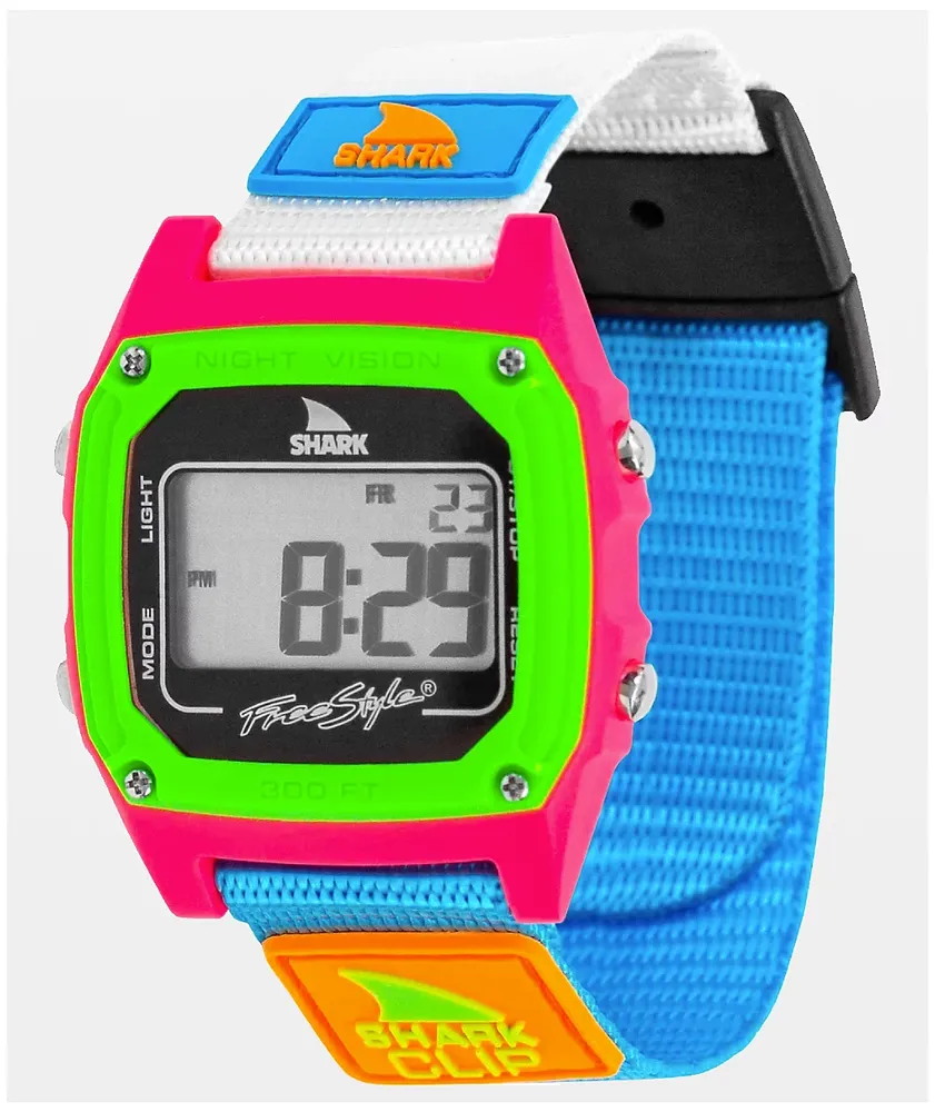 Freestyle Shark Classic Clip Black Neon Digital Watch