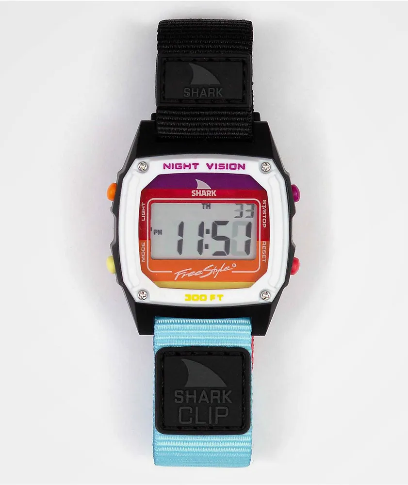 Freestyle Shark Classic Clip Rainbow Licorice Digital Watch