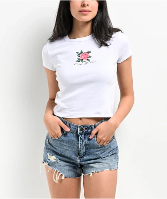 Freeworld Athena Rose Crop T-Shirt