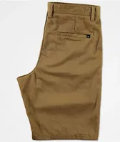 Freeworld Discord Dark Khaki Chino Shorts