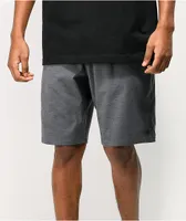Freeworld Glassy Charcoal Hybrid Board Shorts