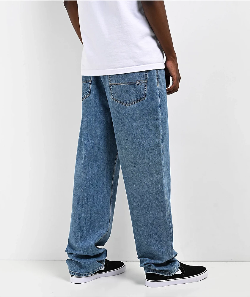 Freeworld Light Blue Wash Relaxed Jeans