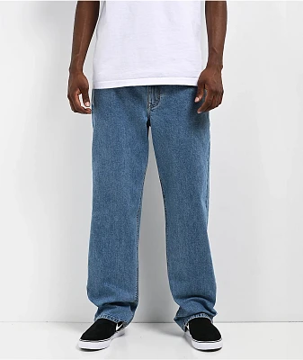 Freeworld Light Blue Wash Relaxed Jeans