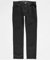 Freeworld Messenger Pure Black Stretch Skinny Jeans