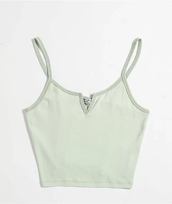 Freeworld Mirabelle Aqua Crop Tank Top