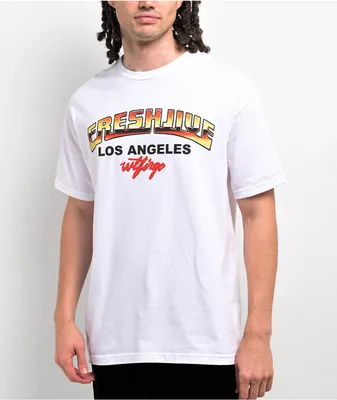 Freshjive Los Angeles White T-Shirt